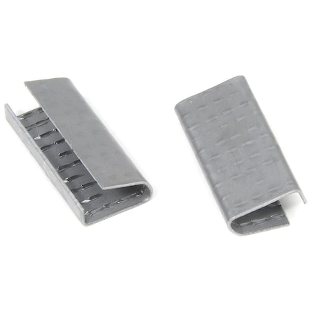 Pac Strapping 1/2 W Serrated Seals, Carton Of 1000 HSS-4A